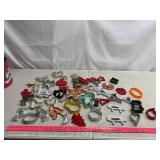 Large Assortment Of Cookie Cutters