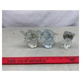 Unicorn And Cat Paperweights