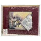 Print Thomas Kinkade:  Village Christmas