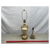 Antique Lamps Unk. Condition