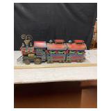 Lighted Resin Decorative Christmas Train, works