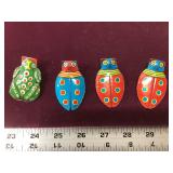 Vintage Tin Frog & Bug Clickers