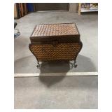 Unique Wood and Metal Chest