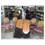 Table With Four Chairs Two Leaves