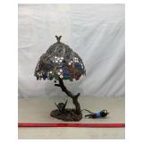 Tiffany Style Butterfly Lamp