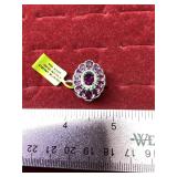 Showy Ring Stamped 925