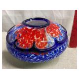 Vtg Murano Bowl features Sommerso technique