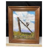 Oil on Canvas by Loez, 19ï¿½ x 23ï¿½