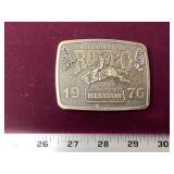 NFR Hesston 1976 Belt Buckle
