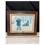 Print on Canvas ï¿½Winterï¿½s Blanketï¿½, Robert Duncan