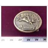 NFR Hesston 1977 Belt Buckle