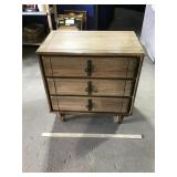 3 Drawer Chest  and Shelf 30ï¿½x30.5ï¿½x19ï¿½