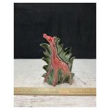 Vtg Hull Pottery Giraffe Vase, 8.5ï¿½