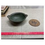 Kellyï¿½s Green Bowl and Wall Hanger