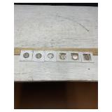 6 Jefferson Nickels, see photos
