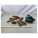 Plastic Train and Track
