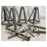 Levelers for trailers etc.