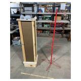 2 Rotating Display Racks