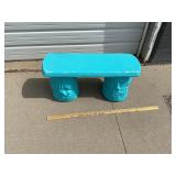 Plastic Bench 18ï¿½x38ï¿½x13ï¿½
