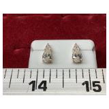 Spectacular Pear Cut Earrings