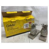 Heavy Pineapple Door Stops & Vacuum Bag Rolls