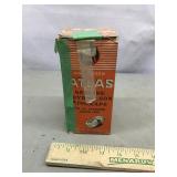 Vintage zinc lids. Atlas, ball, unmarked ones