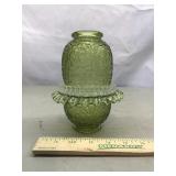 Vintage Fenton Persian medallion fairy lamp