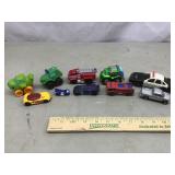 Collection of toy cars