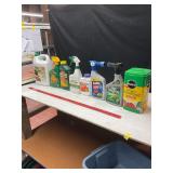 Assorted Yard Chemicals, at least 1/2 full