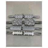 Various fishing weight molds