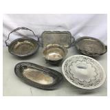 Beautiful silver plated decor