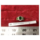 Green Stones Ring see description