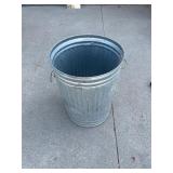 Metal Trash Can