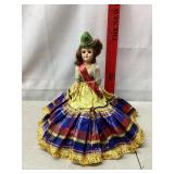 Darling Plastic Doll w/ Hat & Sash