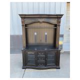 Large Two Piece Entertainment Center 85ï¿½x62ï¿½x24ï¿½