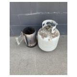 Propane Bottle and Charcoal Starter