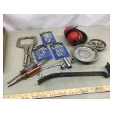 Garage Shop supplies tools