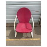 Vintage Metal Patio Chair