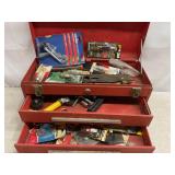 Filled Metal Toolbox