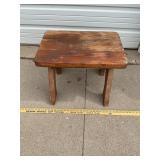 Solid Wood Table 16.5ï¿½x23ï¿½x16ï¿½
