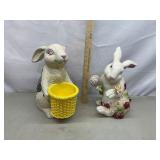 Rabbit Decor/Planter