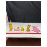 Vtg Easter Blow-Molds