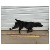 Metal Dog Cut Out 57ï¿½ Wide