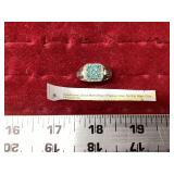 Menï¿½s Blue Stones Ring - see description