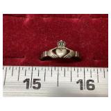 Claddagh Ring Stamped 925