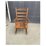 Wood Rocking Chair 36ï¿½x22ï¿½x29ï¿½