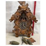 Vtg Kaiser quartz cuckoo clock
