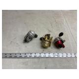Three Small Closed Faced Reels