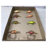 Assortment of fishing lures