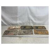 Older Kansas License Plates